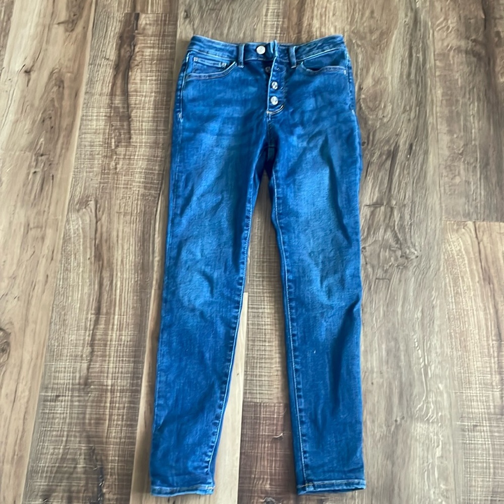 Girls gap denim skinny jeans